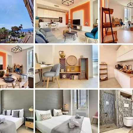 Nestor&jeeves - 1er Design - Hyper Center - Very Close Sea And Pedestrian Zone Apartment