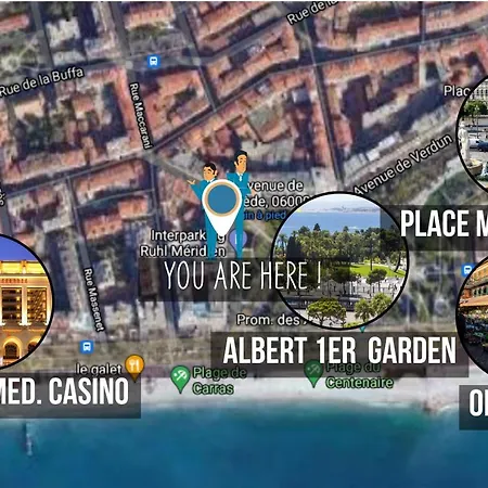 Apartamento Nestor&jeeves - 1er Design - Hyper Center - Very Close Sea And Pedestrian Zone Nice